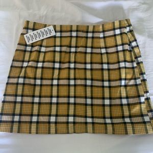 Urban Outfitters Checkered Skirt